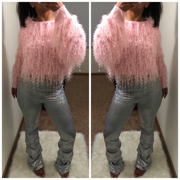 Bling Ruffle Pants - Picture 4 of 5